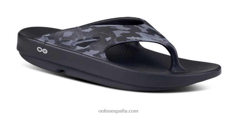 camuflaje negro 0R40F146 sandalia sport ooriginal para hombre OOFOS