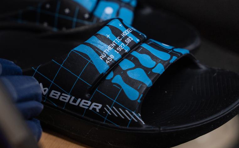 esqueleto bauer 0R40F124 sandalia con tiras limitadas ooahh para hombre OOFOS