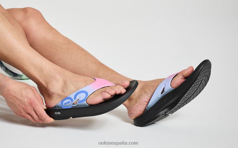 marea del atardecer 0R40F123 sandalia sport ooriginal para hombre OOFOS