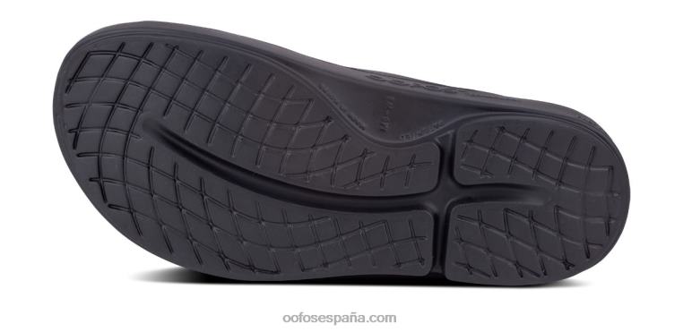 negro 0R40F127 sandalia tipo chanclas ooahh para hombre OOFOS