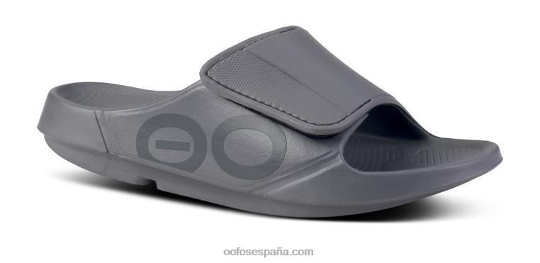 pizarra 0R40F132 sandalia flexible deportiva ooahh para hombre OOFOS