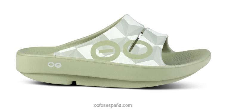 sabio fractal 0R40F114 sandalia con tiras limitadas ooahh para hombre OOFOS