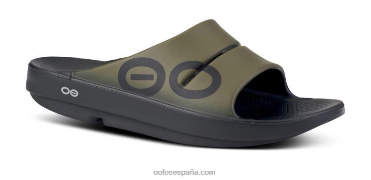 verde táctico 0R40F112 sandalia deportiva ooahh para hombre OOFOS