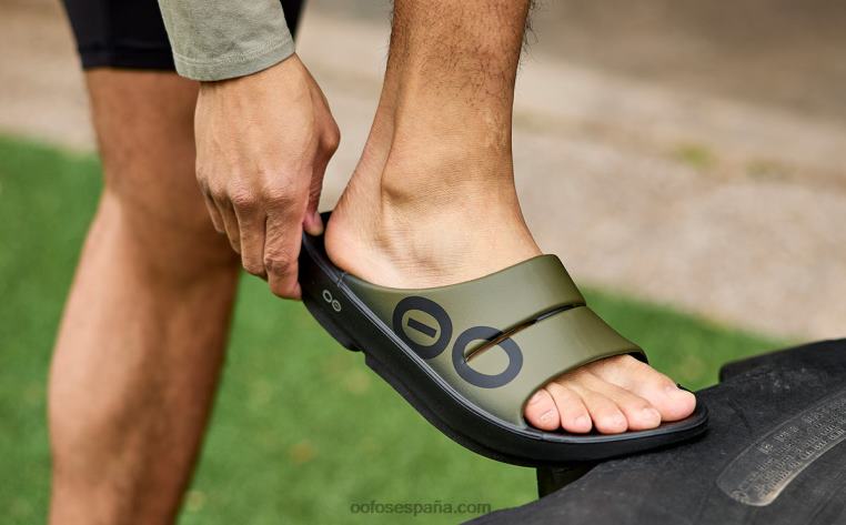 verde táctico 0R40F112 sandalia deportiva ooahh para hombre OOFOS