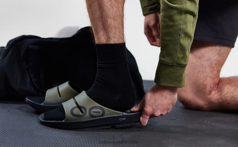 verde táctico 0R40F112 sandalia deportiva ooahh para hombre OOFOS