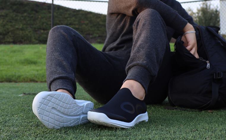 blanco negro 0R40F147 zapato bajo deportivo oomg para hombre OOFOS