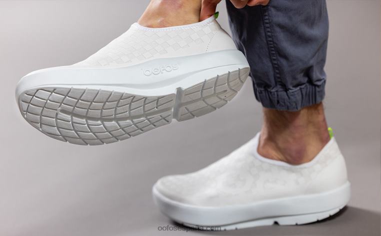 corrector blanco 0R40F155 zapato bajo oomg eezee para hombre OOFOS