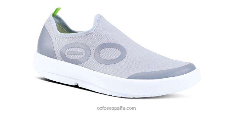 gris blanco 0R40F153 zapato bajo oomg eezee para hombre OOFOS