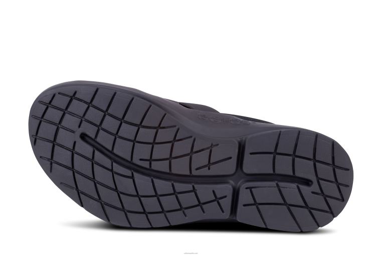 gris negro 0R40F150 zapato bajo de fibra oomg para hombre OOFOS