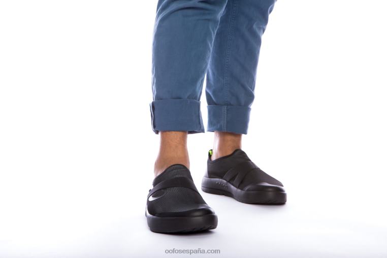 gris negro 0R40F150 zapato bajo de fibra oomg para hombre OOFOS