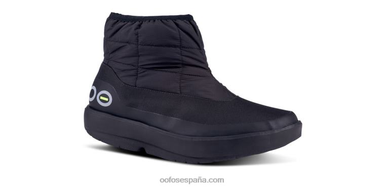 negro 0R40F160 bota baja oomg para hombre OOFOS