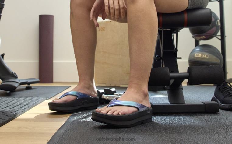 atlántida 0R40F9 sandalia de lujo oomega oolala para mujer OOFOS