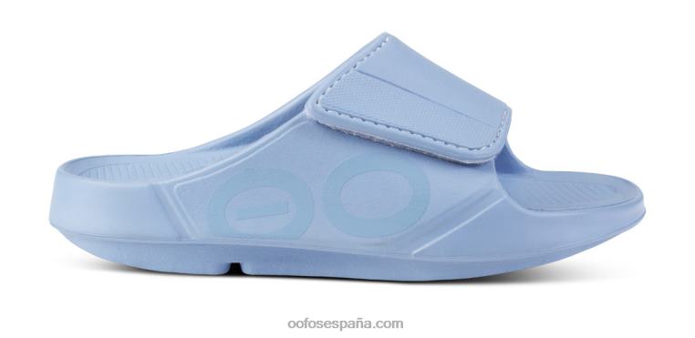 azul neptuno 0R40F15 sandalia deportiva flexible ooahh para mujer OOFOS