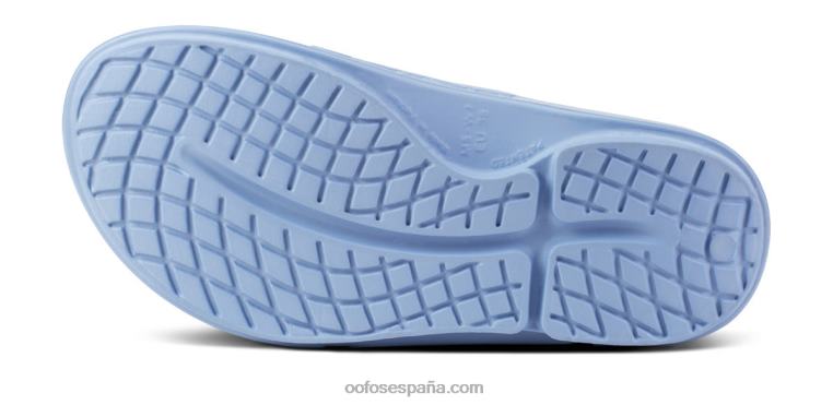 azul neptuno 0R40F15 sandalia deportiva flexible ooahh para mujer OOFOS