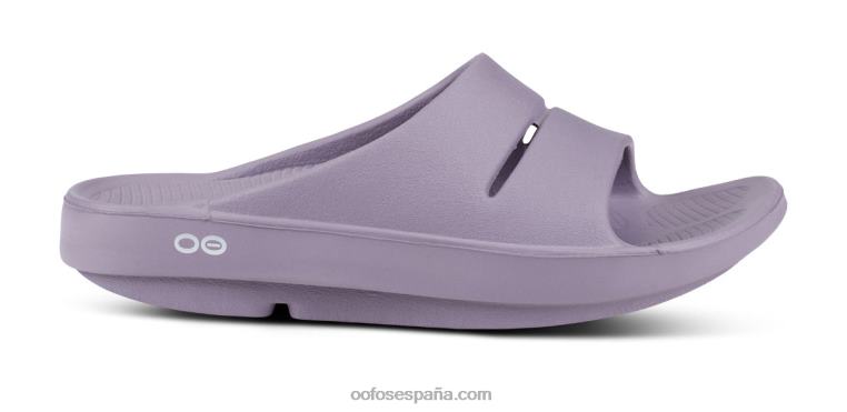 color de malva 0R40F49 sandalias ooahh para mujer OOFOS