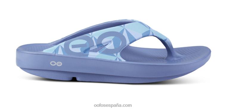 gota de agua fractal 0R40F6 sandalia limitada ooriginal para mujer OOFOS