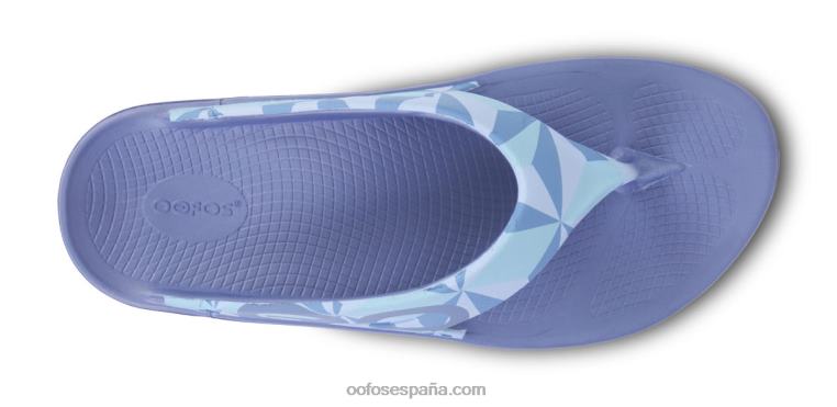 gota de agua fractal 0R40F6 sandalia limitada ooriginal para mujer OOFOS