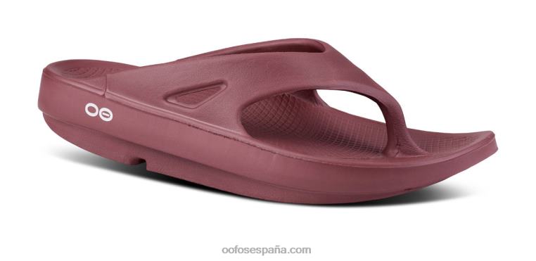 marte rojo 0R40F59 sandalia ooriginal mujer OOFOS