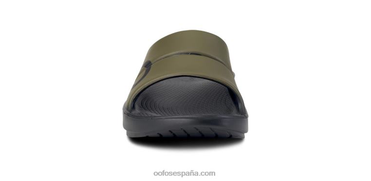 verde táctico 0R40F3 chanclas deportivas ooahh para mujer OOFOS
