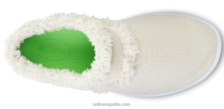 beige 0R40F109 zapato tipo mule oocoozie para mujer OOFOS