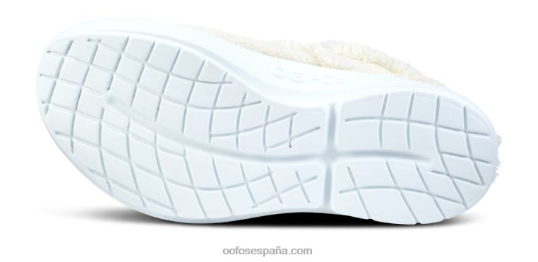 beige 0R40F109 zapato tipo mule oocoozie para mujer OOFOS