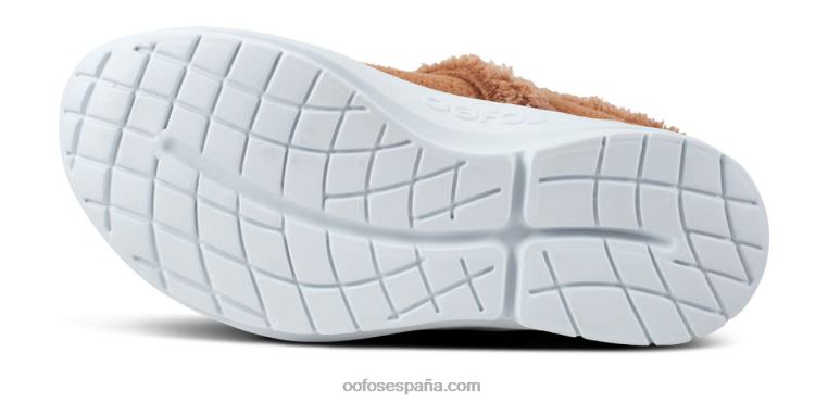 castaña 0R40F102 zapato tipo mule oocoozie para mujer OOFOS