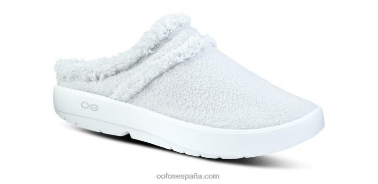 gris claro 0R40F106 zapato tipo mule oocoozie para mujer OOFOS