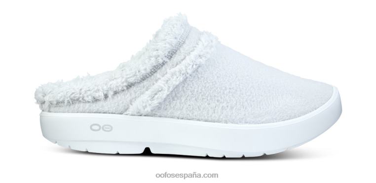 gris claro 0R40F106 zapato tipo mule oocoozie para mujer OOFOS