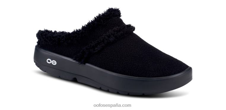 negro 0R40F104 zapato tipo mule oocoozie para mujer OOFOS