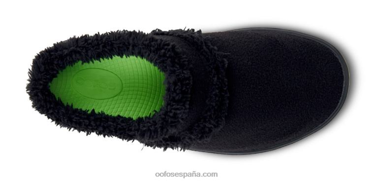 negro 0R40F104 zapato tipo mule oocoozie para mujer OOFOS