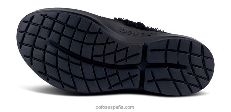 negro 0R40F104 zapato tipo mule oocoozie para mujer OOFOS