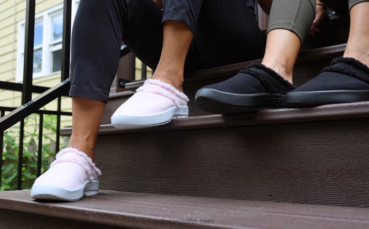 rosa 0R40F107 zapato tipo mule oocoozie para mujer OOFOS