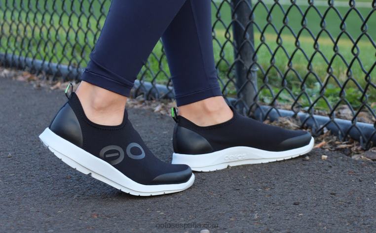 blanco negro 0R40F70 zapato bajo deportivo oomg para mujer OOFOS