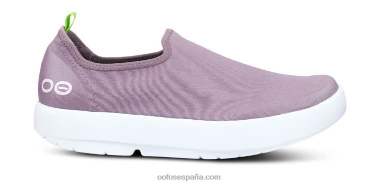 color de malva 0R40F87 zapato bajo oomg eezee para mujer OOFOS