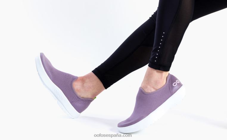 color de malva 0R40F87 zapato bajo oomg eezee para mujer OOFOS
