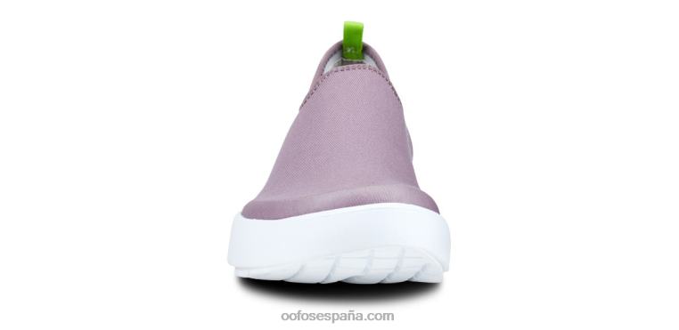 color de malva 0R40F87 zapato bajo oomg eezee para mujer OOFOS
