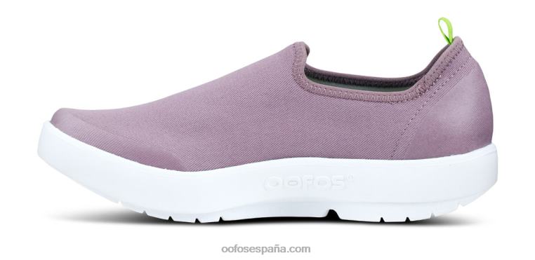color de malva 0R40F87 zapato bajo oomg eezee para mujer OOFOS