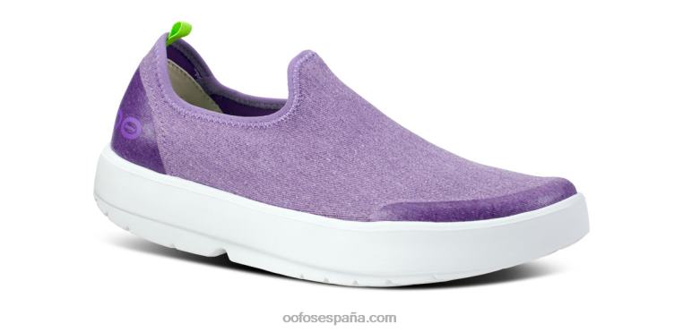 lavado morado 0R40F76 zapato bajo oomg eezee para mujer OOFOS