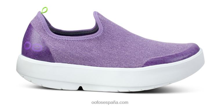 lavado morado 0R40F76 zapato bajo oomg eezee para mujer OOFOS