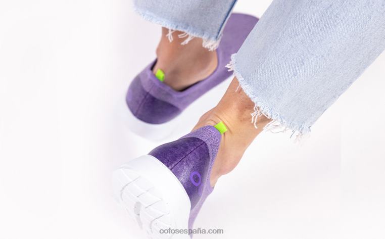 lavado morado 0R40F76 zapato bajo oomg eezee para mujer OOFOS