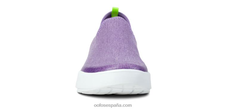 lavado morado 0R40F76 zapato bajo oomg eezee para mujer OOFOS
