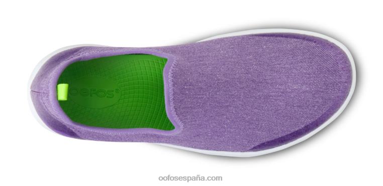 lavado morado 0R40F76 zapato bajo oomg eezee para mujer OOFOS
