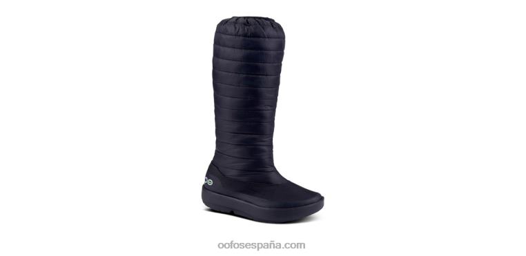 negro 0R40F100 bota oomg para mujer OOFOS