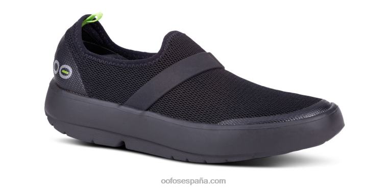 negro 0R40F69 zapato bajo oomg para mujer OOFOS