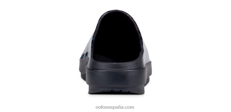 leopardo arcoiris 0R40F98 zuecos oocloog de mujer edición limitada OOFOS