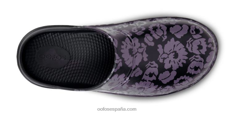 trópicos de medianoche 0R40F91 zuecos oocloog de mujer edición limitada OOFOS